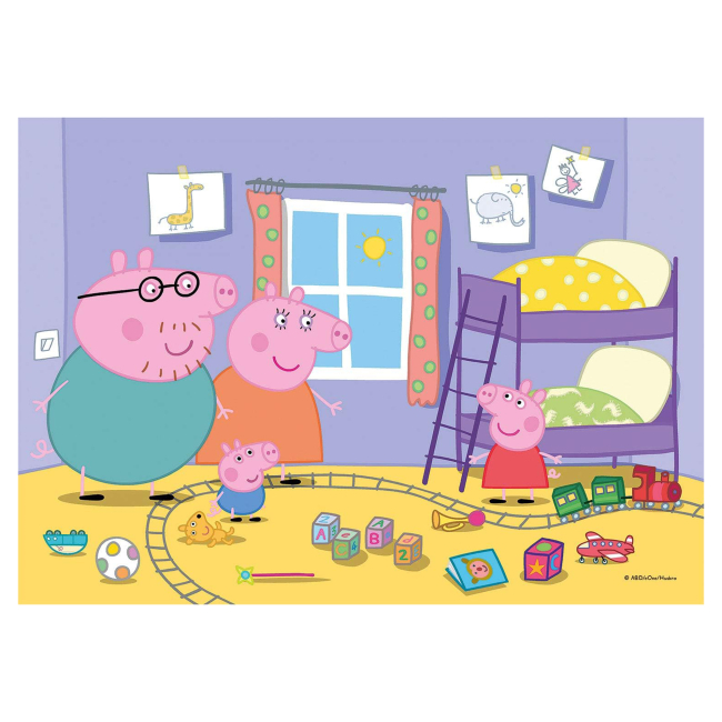 Пазли - Пазл Clementoni Peppa Pig 2 по 20 елементів (24778)#3