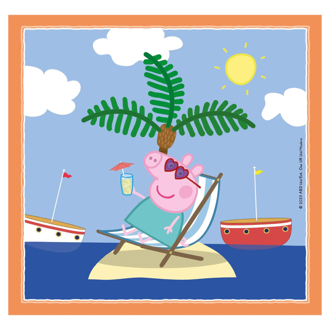 Пазли - Пазл Clementoni Peppa Pig 3 шт по 48 елементів (25293)#3