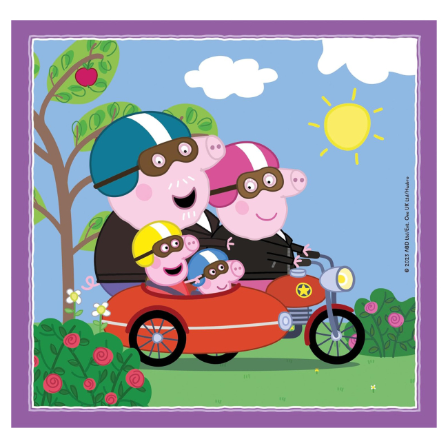 Пазлы - Пазл Clementoni Peppa Pig 3 шт по 48 элементов (25293)#4