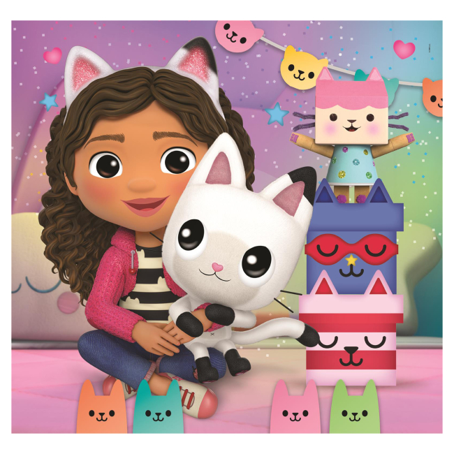 Пазлы - Пазл Clementoni Gabby's Dollhouse 3 шт по 48 элементов (25295)#2