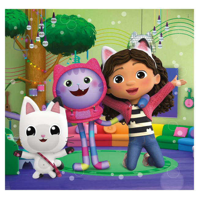 Пазлы - Пазл Clementoni Gabby's Dollhouse 3 шт по 48 элементов (25295)#3