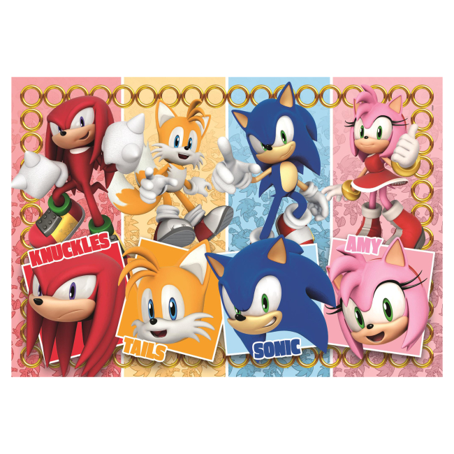 Пазли - Пазл Clementoni Maxi Sonic 60 елементів (26073)#2