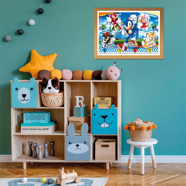 Пазли - Пазл Clementoni Maxi Sonic 24 елементи (28526)#3