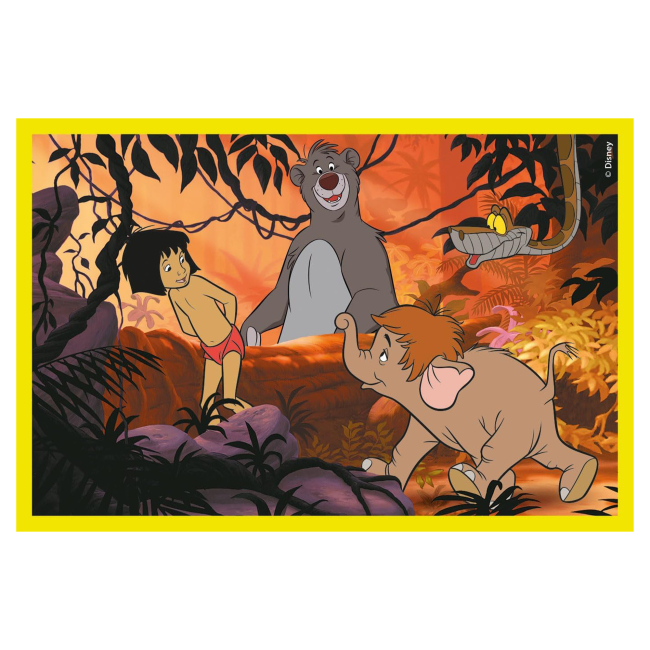 Развивающие игрушки - Кубики-пазл Clementoni Disney Classic 6 элементов (40657)#5