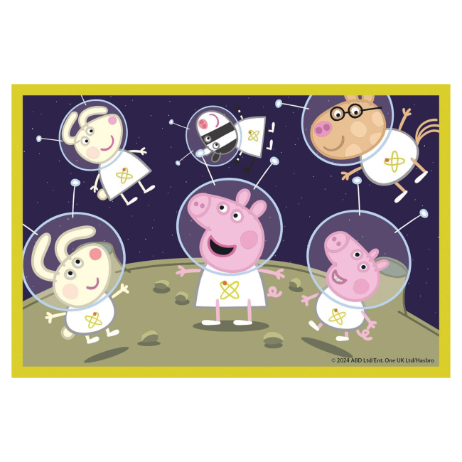 Розвивальні іграшки - Кубики-пазл Clementoni Peppa pig 6 елементів (40659)#7