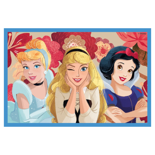 Розвивальні іграшки - Кубики-пазл Clementoni Princess 6 елементів (40660)#3