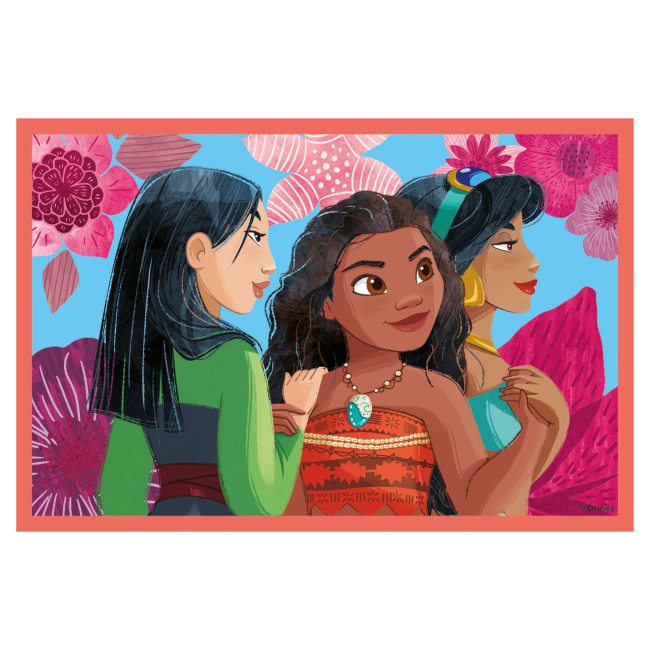 Розвивальні іграшки - Кубики-пазл Clementoni Princess 6 елементів (40660)#5