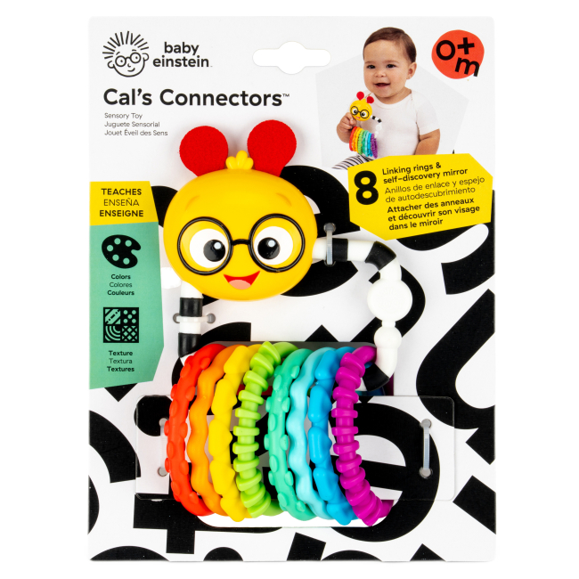 Погремушки, прорезыватели - Погремушка Baby Einstein Cal's Connectors (17496)#2