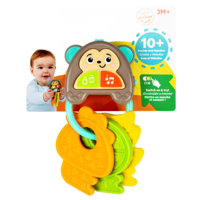 Брязкальця, прорізувачі - Брязкальце Bright Starts Musical MonKeys (17227)#2