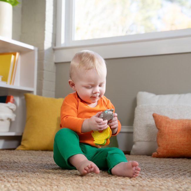 Брязкальця, прорізувачі - Брязкальце Bright Starts Musical MonKeys (17227)#4