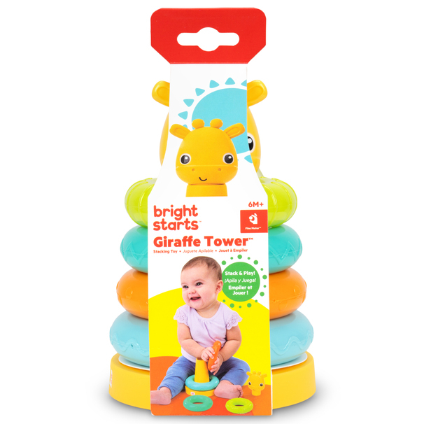 Развивающие игрушки - Развивающая игрушка Bright Starts Giraffe Tower (17467)#2