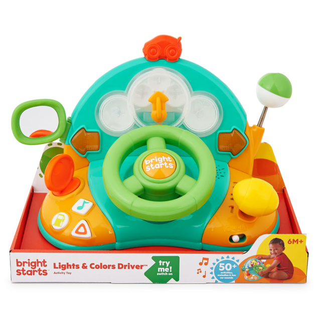 Розвивальні іграшки - Розвивальна іграшка Bright Starts Lights & Colors Driver (52178)#2