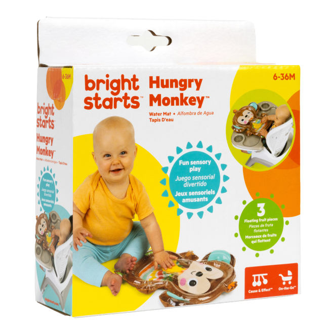 Развивающие коврики - Развивающий водный коврик Bright Starts Hungry Monkey (16755)#2