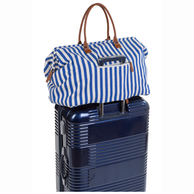 Рюкзаки та сумки - Сумка Childhome Mommy bag stripes electric blue (CWMBBSTBL)#6