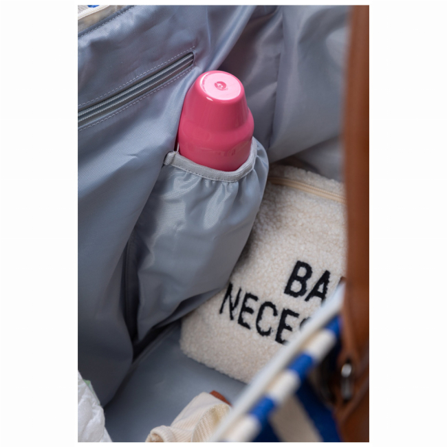 Рюкзаки та сумки - Сумка Childhome Mommy bag stripes electric blue (CWMBBSTBL)#7