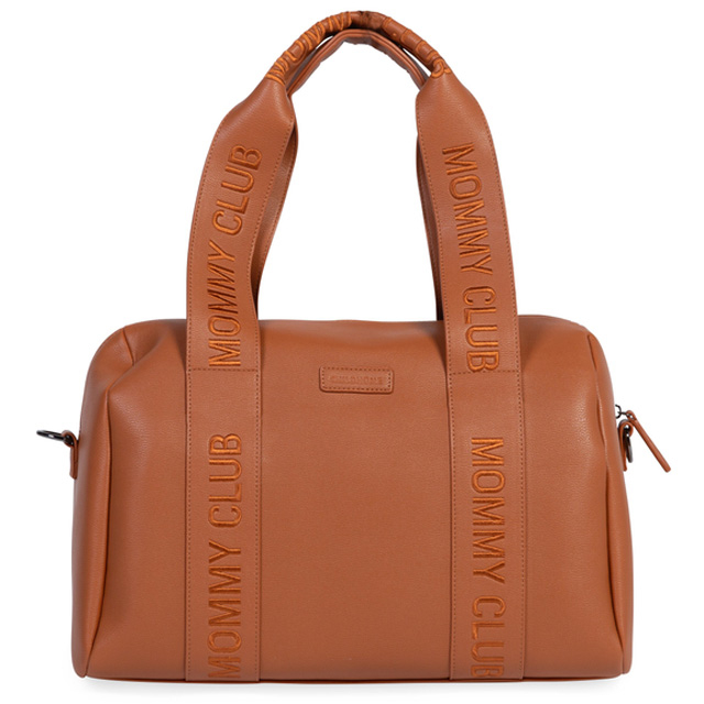Рюкзаки и сумки - Сумка Childhome Mommy club Signature vegan leather brown (CWMCSLBR)#2