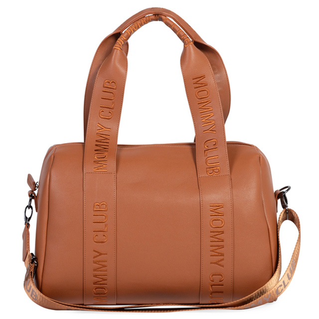 Рюкзаки и сумки - Сумка Childhome Mommy club Signature vegan leather brown (CWMCSLBR)#3