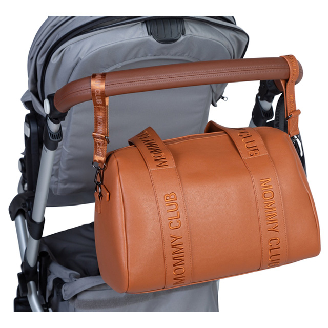 Рюкзаки и сумки - Сумка Childhome Mommy club Signature vegan leather brown (CWMCSLBR)#6
