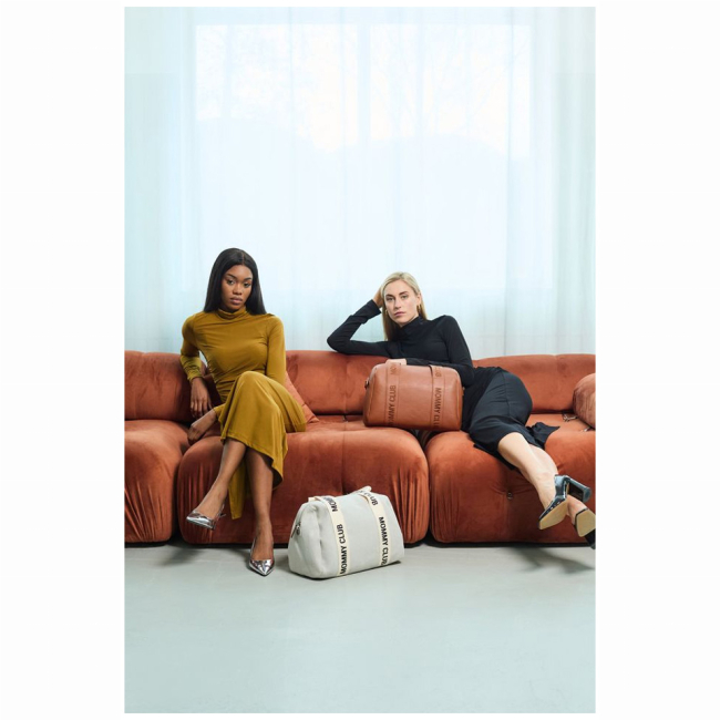 Рюкзаки и сумки - Сумка Childhome Mommy club Signature vegan leather brown (CWMCSLBR)#8