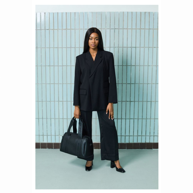 Рюкзаки та сумки - Сумка Childhome Mommy club Signature vegan leather black (CWMCSLBL)#7