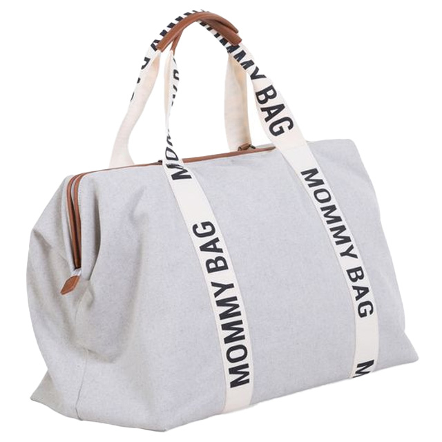Рюкзаки и сумки - Сумка Childhome Mommy bag Signature canvas off white (CWMBBSCOW)#2