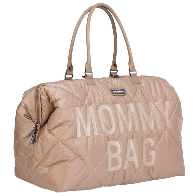 Рюкзаки и сумки - Сумка Childhome Mommy bag puffered beige (CWMBBPBE)#3