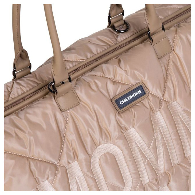 Рюкзаки и сумки - Сумка Childhome Mommy bag puffered beige (CWMBBPBE)#6