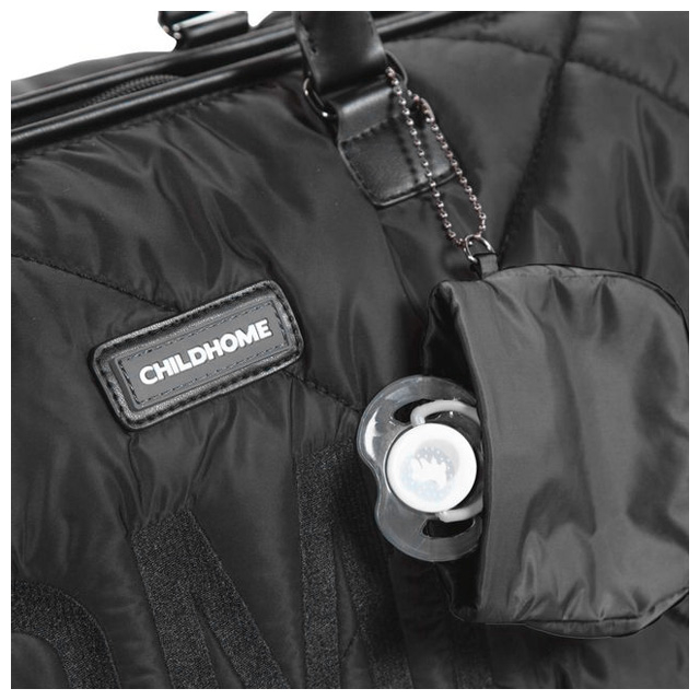 Рюкзаки и сумки - Сумка Childhome Mommy bag puffered black (CWMBBPBL)#6
