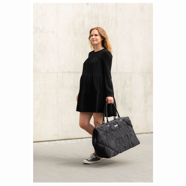 Рюкзаки и сумки - Сумка Childhome Mommy bag puffered black (CWMBBPBL)#8