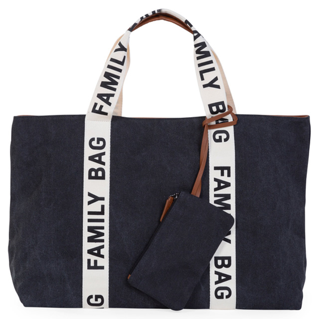 Рюкзаки и сумки - Сумка Childhome Family bag canvas black (CWFBSCBL)#2