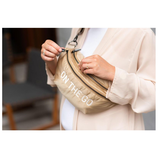 Рюкзаки и сумки - Сумка через плечо Childhome Banana bag puffered beige (CWBANAPBE)#6