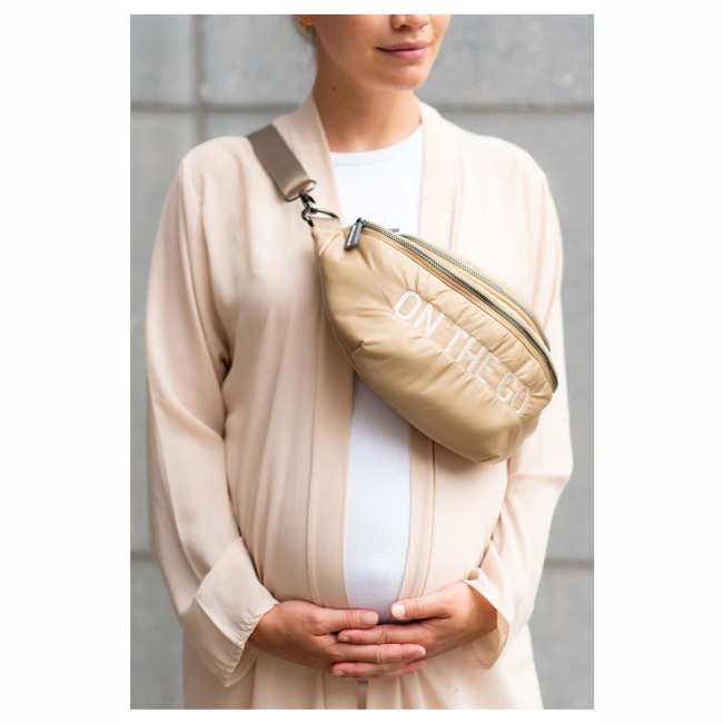 Рюкзаки и сумки - Сумка через плечо Childhome Banana bag puffered beige (CWBANAPBE)#7