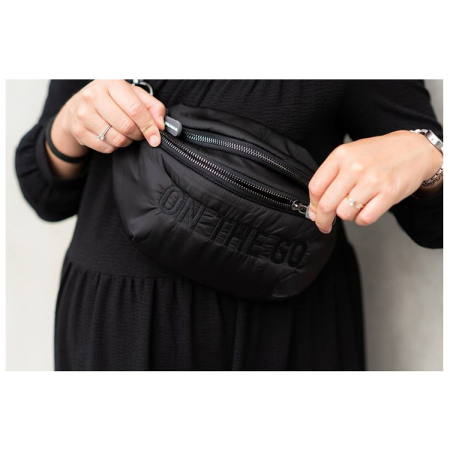 Рюкзаки и сумки - Сумка через плечо Childhome Banana bag puffered black (CWBANAPBL)#6