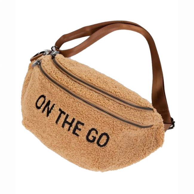 Рюкзаки та сумки - Сумка через плече Childhome Banana bag teddy beige (CWBANAT)#4