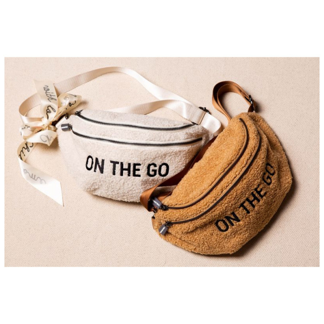 Рюкзаки та сумки - Сумка через плече Childhome Banana bag teddy beige (CWBANAT)#6