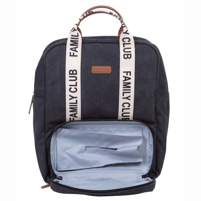 Рюкзаки та сумки - Рюкзак Childhome Family club canvas black (CWBPSCBL)#3