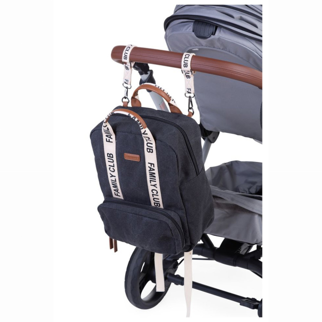 Рюкзаки та сумки - Рюкзак Childhome Family club canvas black (CWBPSCBL)#6