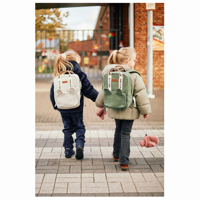 Рюкзаки и сумки - Рюкзак Childhome Mini Club canvas green (CWKIDSCGR)#5