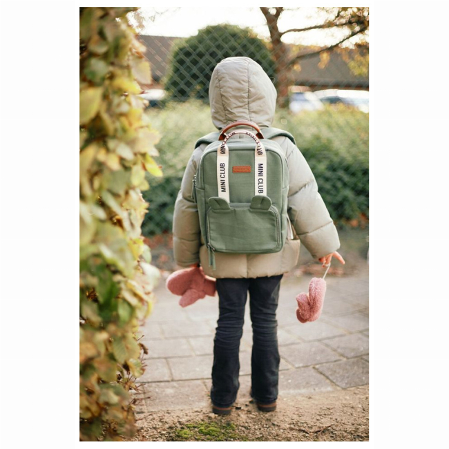 Рюкзаки и сумки - Рюкзак Childhome Mini Club canvas green (CWKIDSCGR)#7