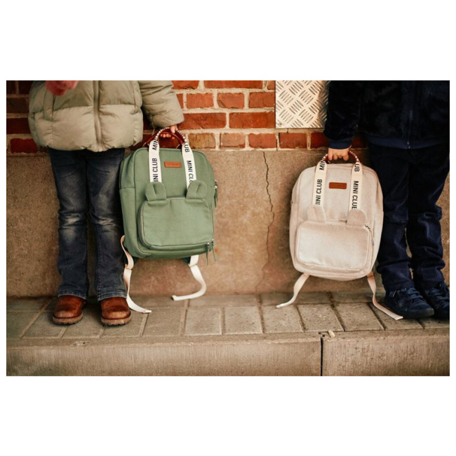 Рюкзаки и сумки - Рюкзак Childhome Mini Club canvas green (CWKIDSCGR)#8