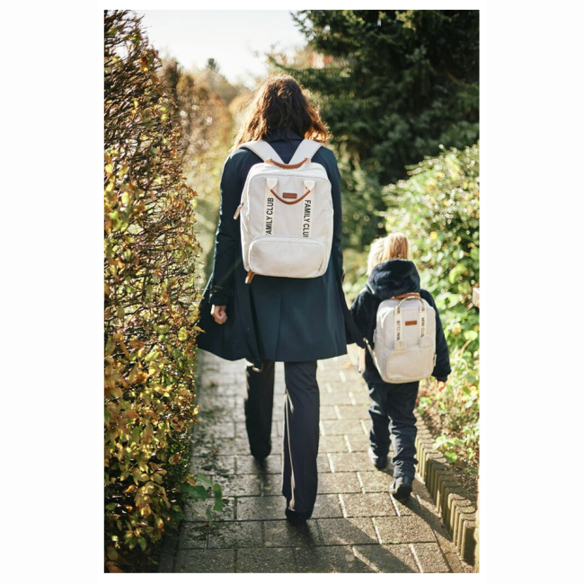 Рюкзаки и сумки - Рюкзак Childhome Mini Club canvas off white (CWKIDSCOW)#7