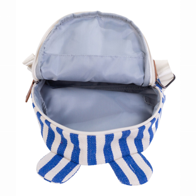 Рюкзаки та сумки - Рюкзак Childhome My first bag stripes electric blue (CWKIDBSTBL)#4