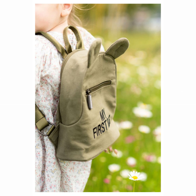 Рюкзаки та сумки - Рюкзак Childhome My first bag khaki (CWKIDBKA)#6