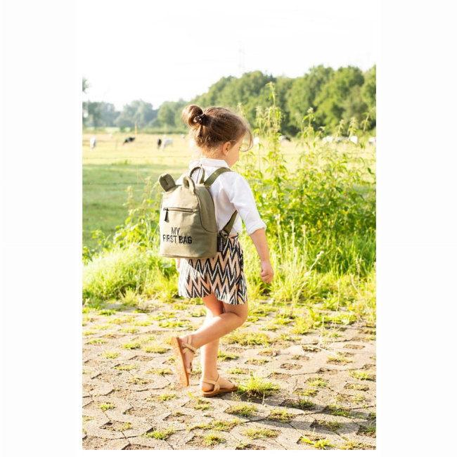 Рюкзаки та сумки - Рюкзак Childhome My first bag khaki (CWKIDBKA)#7