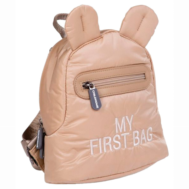 Рюкзаки та сумки - Рюкзак Childhome My first bag puffered beige (CWKIDBPBE)#2