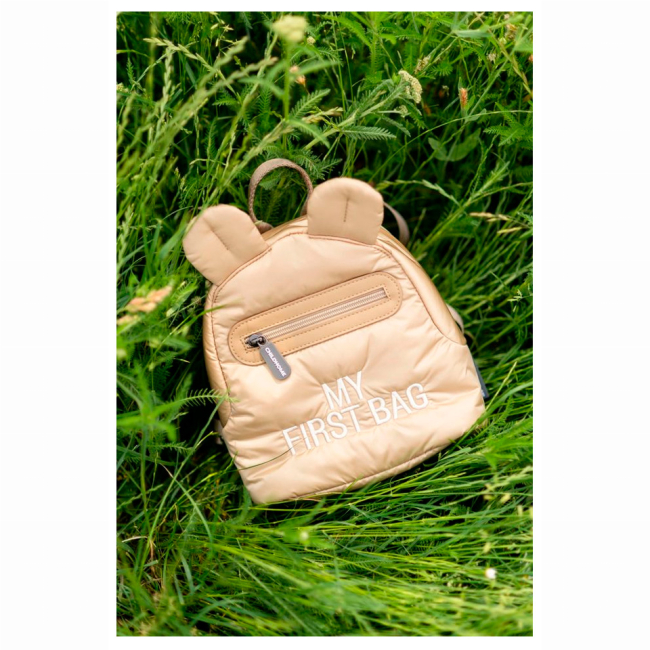 Рюкзаки та сумки - Рюкзак Childhome My first bag puffered beige (CWKIDBPBE)#7