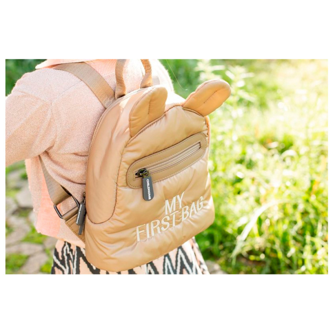 Рюкзаки та сумки - Рюкзак Childhome My first bag puffered beige (CWKIDBPBE)#8