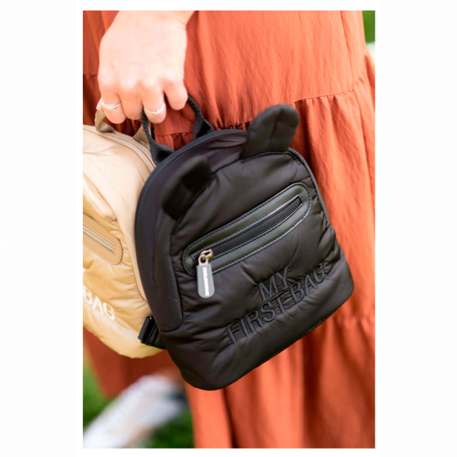 Рюкзаки та сумки - Рюкзак Childhome My first bag puffered black (CWKIDBPBL)#6