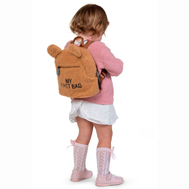 Рюкзаки та сумки - Рюкзак Childhome My first bag teddy beige (CWKIDBT)#6