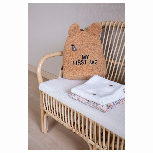 Рюкзаки та сумки - Рюкзак Childhome My first bag teddy beige (CWKIDBT)#8